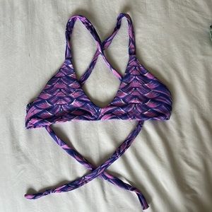 Purple print bikini from Midori